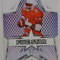 Barry Sanders 2024 SAGE Five Star Silver Series Mint Card #FS-1