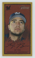 Ryan Braun 2008 Topps Heritage T205 Mini Card #HTCP8
