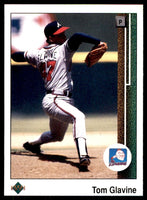 Tom Glavine 1989 Upper Deck Card Series Mint Card #360
