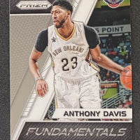 Anthony Davis 2017 2018 Panini Prizm Fundamentals Series Mint Card #23