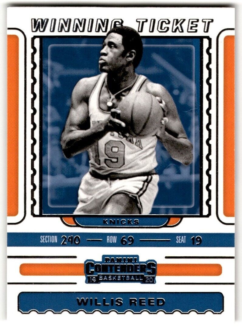 Willis Reed 2019 2020 Panini Contenders Winning Ticket Series Mint Card #13