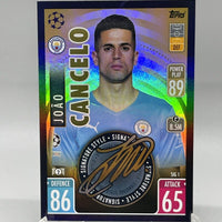 Joao Cancelo 2021 2022 Topps Match Attax Signature Style Series Mint Card #SIG1