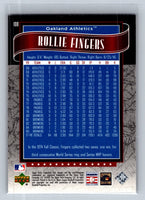 Rollie Fingers 2003 SP Legendary Cuts Series Mint Card #108
