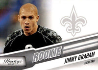 Jimmy Graham 2010 Panini Prestige Series Mint ROOKIE Card #257
