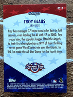 Troy Glaus 2007 Topps Opening Day Diamond Stars Series Card #DS10
