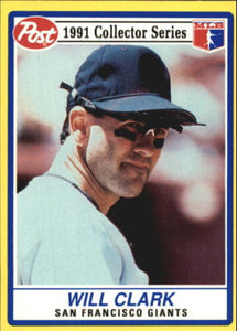 Will Clark 1991 Post Cereal Series Mint Card #3