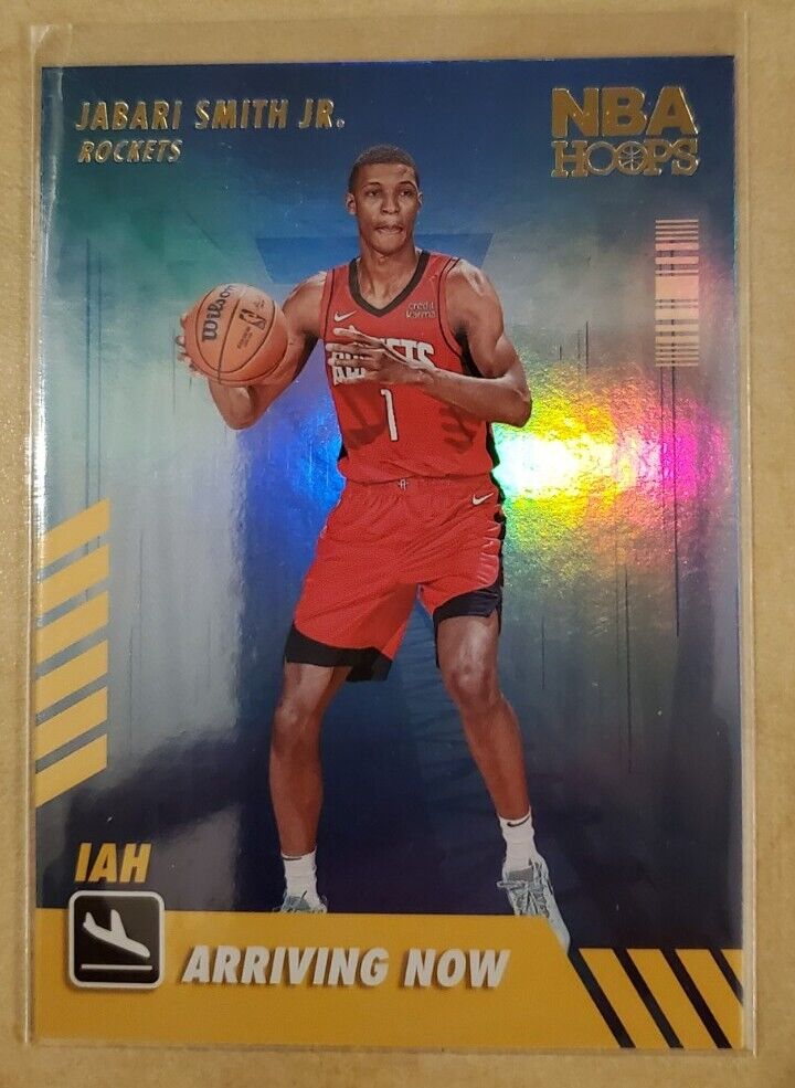 Jabari Smith 2022 2023 Panini Hoops Arriving Now Holo Foil Series Mint Rookie Card #3