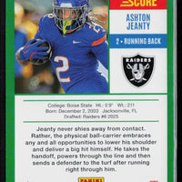 Ashton Jeanty 2025 Score Anniversary Mint Rookie Card #1