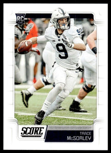 Trace McSorley 2019 Panini Score Series Mint Rookie Card #413