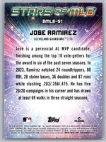 Jose Ramirez  2024 Topps Stars of MLB Series Mint Card #SMLB-51
