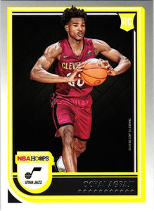 Ochai Agbaji 2022 2023 Panini Hoops Basketball Series Mint Rookie Card #244