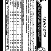 Gavin Sheets 2022 Topps Chrome Series Mint Card #146