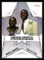 Barry Sanders 2024 SAGE Five Star Silver Series Mint Card #FS-5
