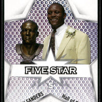 Barry Sanders 2024 SAGE Five Star Silver Series Mint Card #FS-5