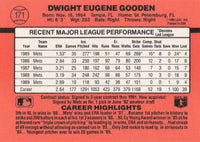 Dwight Gooden 1990 Donruss Series Mint Card #171
