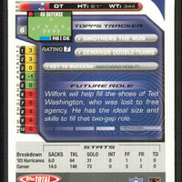 Vince Wilfork 2004 Topps Total Series Mint ROOKIE Card  #372