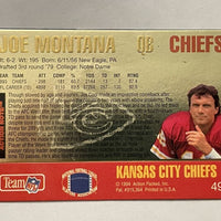 Joe Montana 1994 Action Packed Series Mint Card #49