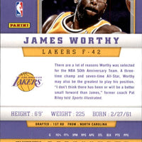 James Worthy 2012 2013 Panini Series Mint Card #187