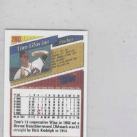 Tom Glavine 1993 Topps Micro Series Mint Card #280