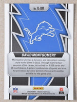 David Montgomery 2023 Panini Mosaic Thunder Lane Series Mint Card #TL-DM
