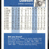 Andre Dawson 1984 Fleer Series Mint Card #273
