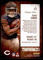 Tarik Cohen 2019 Score Throwbacks Series Mint Card #T-7
