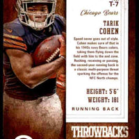 Tarik Cohen 2019 Score Throwbacks Series Mint Card #T-7