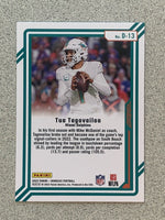 Tua Tagovailoa 2023 Panini Donruss Dominators Series Series Mint Card  #D-13
