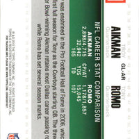 Troy Aikman and Tony Romo  2010 Topps Gridiron Lineage Series Mint Card #GL-AR