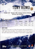 Tony Romo 2014 Topps Fire Series Mint Card #92
