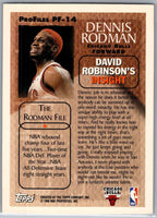 Dennis Rodman 1996 1997 Topps ProFiles Series Mint Card #PF-14
