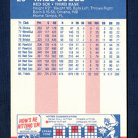 Wade Boggs 1987 Fleer Series Mint Card #29