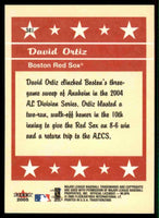 David Ortiz 2005 Fleer Tradition Series Mint Card #341
