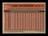 Carl Yastrzemski 1981 Topps Coca-Cola Series Mint Card #11
