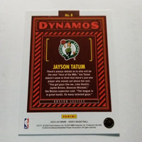 Jayson Tatum 2023 2024 Hoops Dynamos Winter Series Mint Card #8
