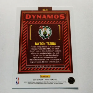 Jayson Tatum 2023 2024 Hoops Dynamos Winter Series Mint Card #8