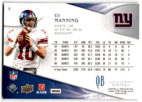 Eli Manning 2009 SP Authentic Series Mint Card #5
