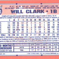 Will Clark 1991 O-Pee-Chee Series Mint Card #500
