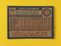 Ryan Sandberg 1984 Topps Series Mint Card #596
