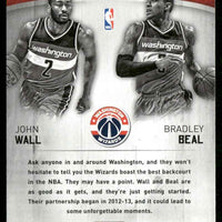 Bradley Beal and John Wall  2015 2016 Panini Hoops Double Trouble Series Mint Card #1