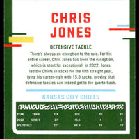 Chris Jones 2023 1st Donruss Series Mint Card #142