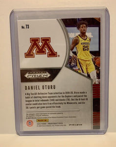 Daniel Oturu 2020 2021 Panini Draft Picks Silver Series Mint Rookie Card #73