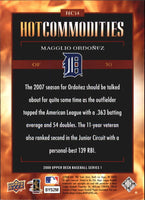 Magglio Ordonez 2008 Upper Deck Hot Commodities Series Mint Card #HC14
