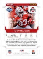 Terry McLaurin 2019 Panini Score Series Mint Rookie Card #424
