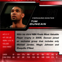 Tim Duncan 2005 2006 Upper Deck ESPN Series Mint Card #77