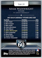 Adam Wainwright 2011 Topps Topps 60 Series Mint Card #T60-39
