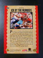 Joe Montana 1995 Upper Deck Trilogy Series Mint Card #MT18
