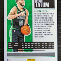 Jayson Tatum 2021 2022 Panini Contenders Season Ticket Series Mint Card #87