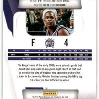 Chris Webber 2010 2011 Panini Prestige Series Mint Card #123