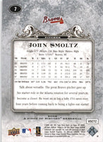 John Smoltz 2008 Upper Deck A Piece of History Series Mint Card #7
